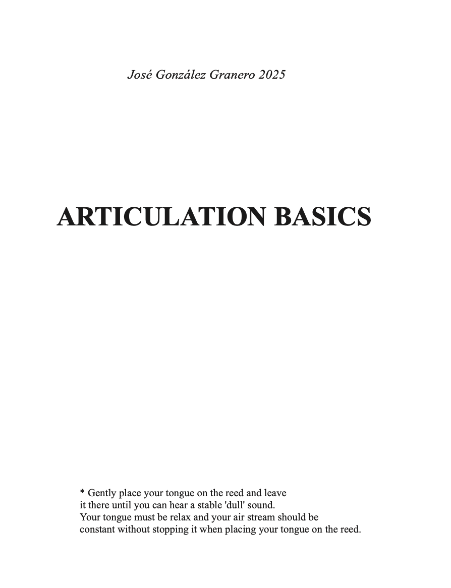 Articulation Basics