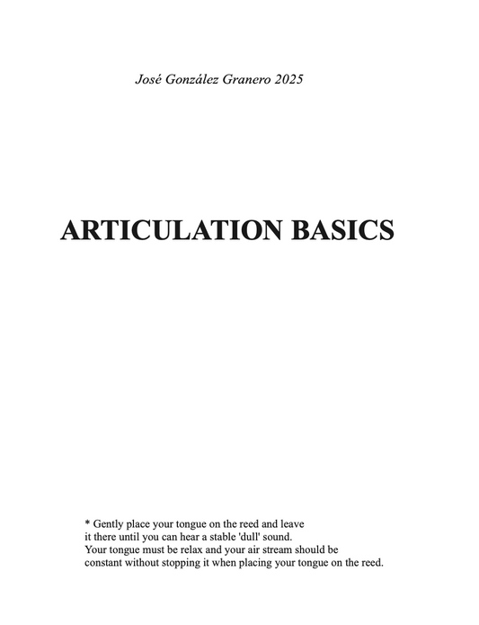Articulation Basics